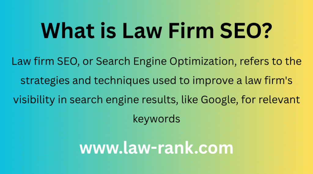 What is Law Firm SEO